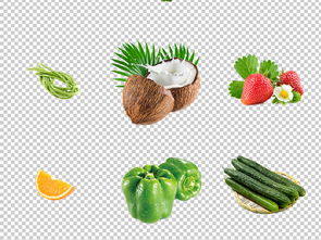 新鲜蔬果海报背景PNG素材包 59.07MB高清模板下载